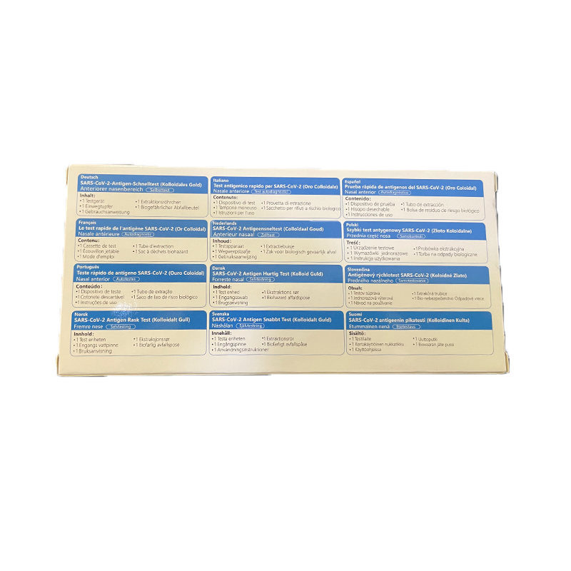 Wizbiotech 20 x Kit rapido SARS-CoV 2 Test rapido Antigenico Nasale...