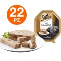 Sheba Classics Paté Selvaggina Cibo Umido Completo Gatti Adulti 22 Vaschette
