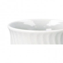 Tazza da tè The in porcellana bianca con piattino servizio da 6 tazzine caffè