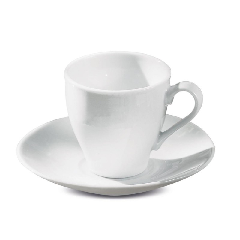 AD Trend Set da 6 Tazzine da caffè servizio da tè in porcellana bia...