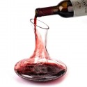 Decanter vino rosso caraffa vetro collo Rotondo cilindrico Sommelier 1,5 LITRI