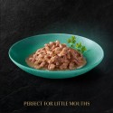 Sheba in Salsa Cibo per Gatti con pollo e salmone per cuccioli Kitten 52x85 g