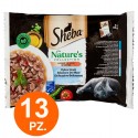 Sheba Multipack Nature's Collection Selezione del mare in salsa Gatti 13x4 pz