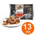 Sheba Selezione Gustosa In salsa carne 52 X 85 gr.Cibo Umido Per Gatti SHEBA