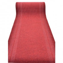 Moquette Passatoia in polipropilene 67cm x 25m spess. 8mm per eventi rossa