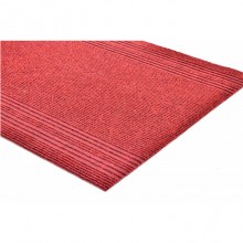 Moquette Passatoia in polipropilene 67cm x 25m spess. 8mm per eventi rossa