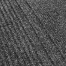 Moquette Passatoia in polipropilene 67cm x 25m spess. 8mm per eventi grigio