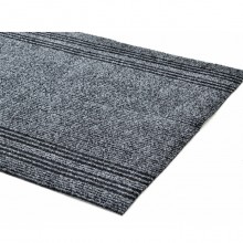 Moquette Passatoia in polipropilene 67cm x 25m spess. 8mm per eventi grigio