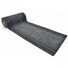 Moquette Passatoia in polipropilene 67cm x 25m spess. 8mm per eventi grigio