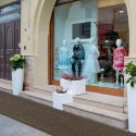 Tappeto passatoia antiscivolo da interno corridoio corsia 67cm x 25m marrone