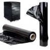 BVT Film estensibile manuale nero 2 rotoli pellicola fascia pallet ...