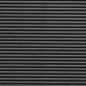 Tappeto in gomma antiscivolo copripavimento rigato nero 1,2x10 m NO PVC