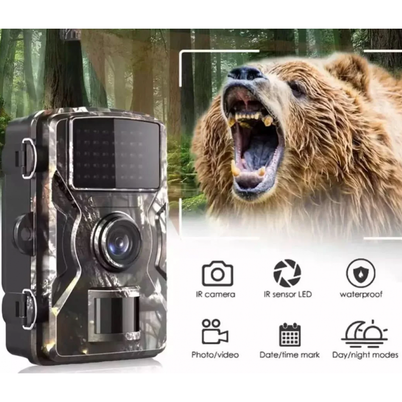 Generico Fototrappola mimetica full HD videocamera scouting caccia ...