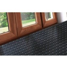 BVT Tappeto gomma antiscivolo copri pavimento bollo bullonato 1,2x1...