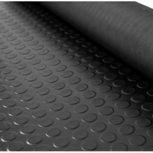 Tappeto gomma antiscivolo copri pavimento bollo bullonato 1x15 m No pvc