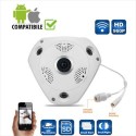 Telecamera WI-FI cam andorid apple 360° HD 960P sorveglianza sicurezza