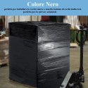 Film estensibile manuale nero 6 rotoli pellicola pallet per imballaggio 2kg