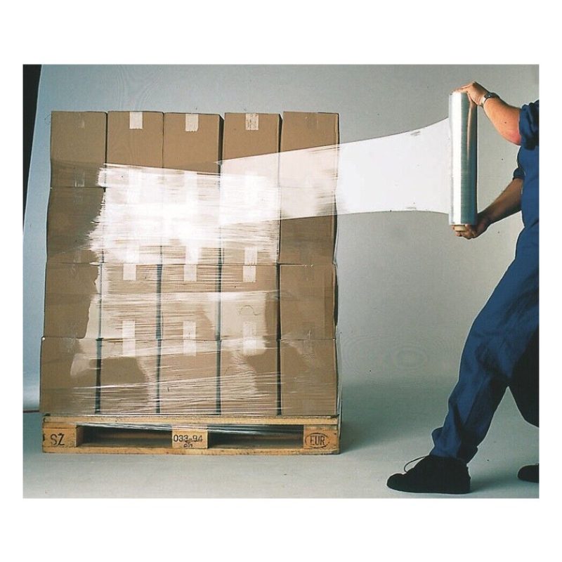 BVT Film estensibile manuale trasparente 6 rotoli pellicola pallet ...