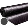 BVT Tappeto gomma nero in PVC copertura pavimento largo 1x25 m boll...