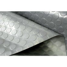 BVT Tappeto gomma grigio in PVC copertura pavimento largo 1x25 m bo...