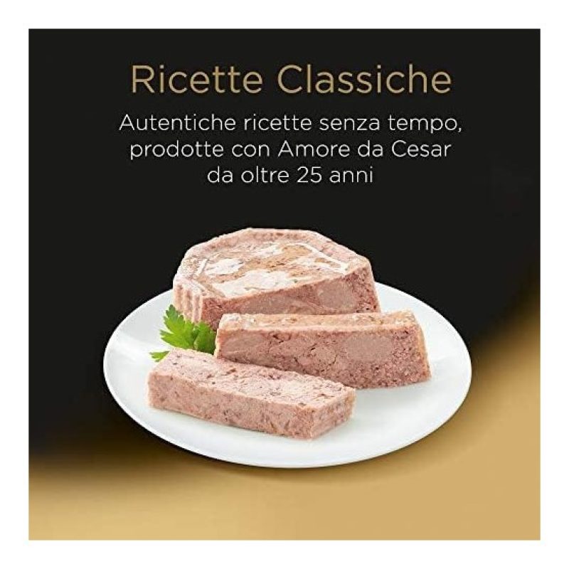 Cesar Cesar Ricette Classiche con tenero Pollo e Tacchino - 14 Vasc...