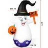 Due Esse Decorazione gonfiabile fantasma di Halloween da giardino e...
