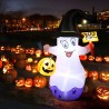 Due Esse Decorazione gonfiabile fantasma di Halloween da giardino e...