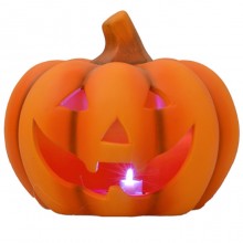 Zucca Con Illuminazione LED RGB Zucca Di Halloween ornamento decorazione