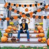 Due Esse 3 Festoni addobbi di Halloween ghirlanda 2,75 metri zucche...