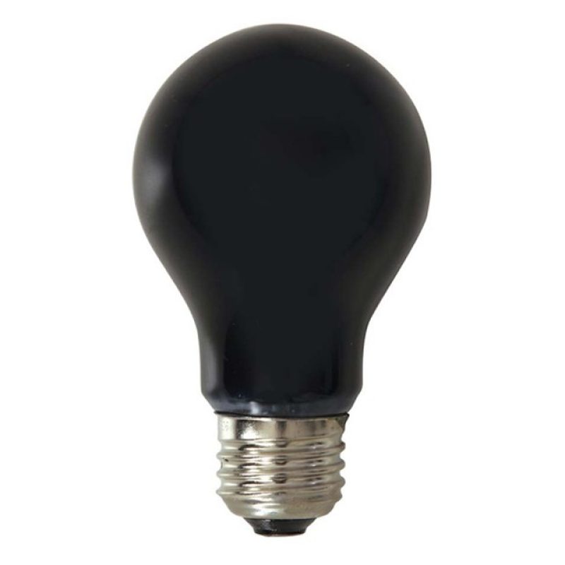 Guirca 3 Lampadina UV viola nero brillante E27 per illuminazione Ha...
