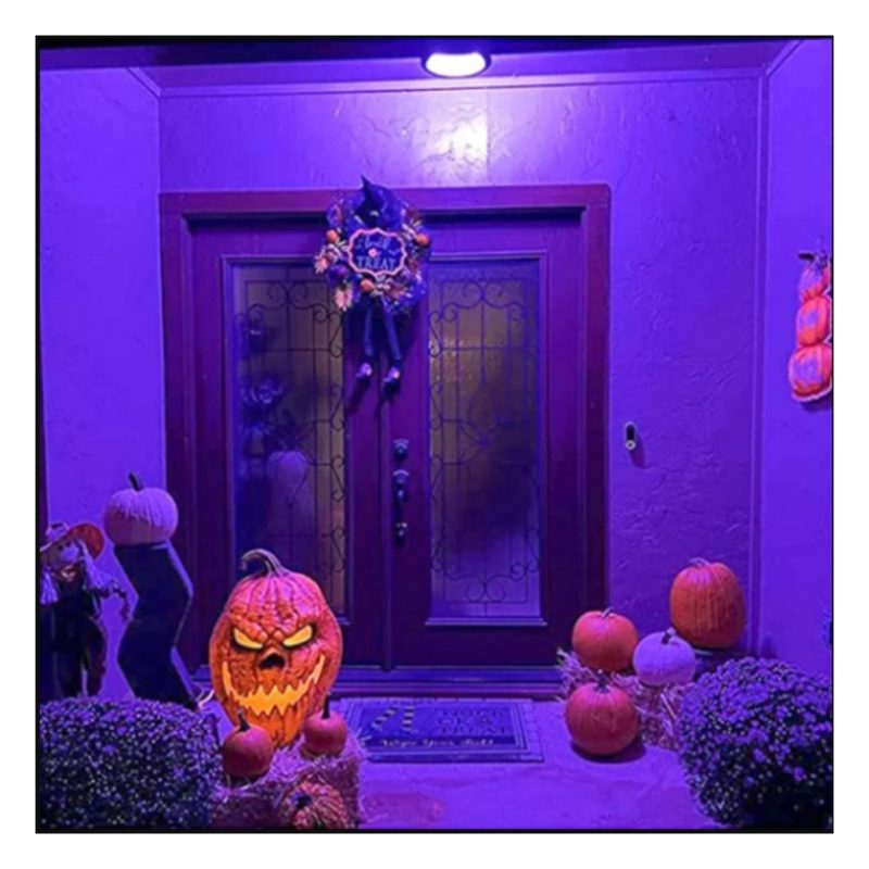 Guirca 3 Lampadina UV viola nero brillante E27 per illuminazione Ha...