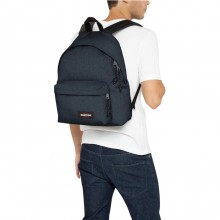 Zaino Eastpak Padded Pak'r triple denim 40x30x18 cm 24 L scuola tempo libero