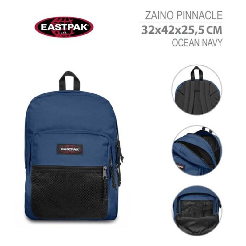 Eastpak Zaino EASTPAK Pinnacle nuovo scuola e tempo libero 42x32x25...