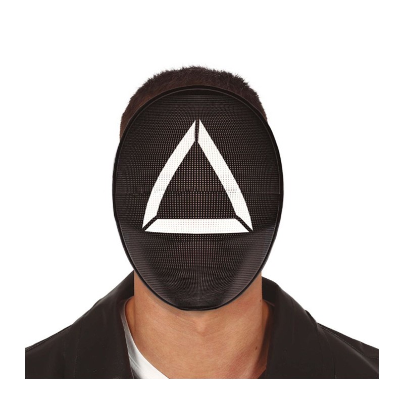 Guirca Maschera di SQUID GAME per Halloween Guardia Cerchio Quadrat...