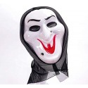 Maschera carnevale Halloween horror feste fantasma Spaventosa no cappuccio