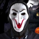 Maschera carnevale Halloween horror feste fantasma Spaventosa no cappuccio