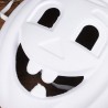 Guirca Carnevale Halloween maschera bianca zucca da colorare pumpki...