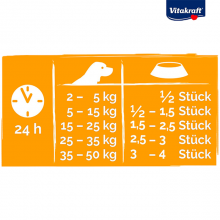 50 x Vitakraft Fish Stick snack bastoncini per cani al gusto pesce salmone o trota con omega6