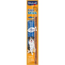 50 x Vitakraft Fish Stick snack bastoncini per cani al gusto pesce salmone o trota con omega6
