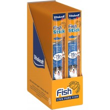 50 x Vitakraft Fish Stick snack bastoncini per cani al gusto pesce salmone o trota con omega6