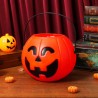 Due Esse 6 Pcs Secchiello Per Caramelle con luce led Portatile Zucc...