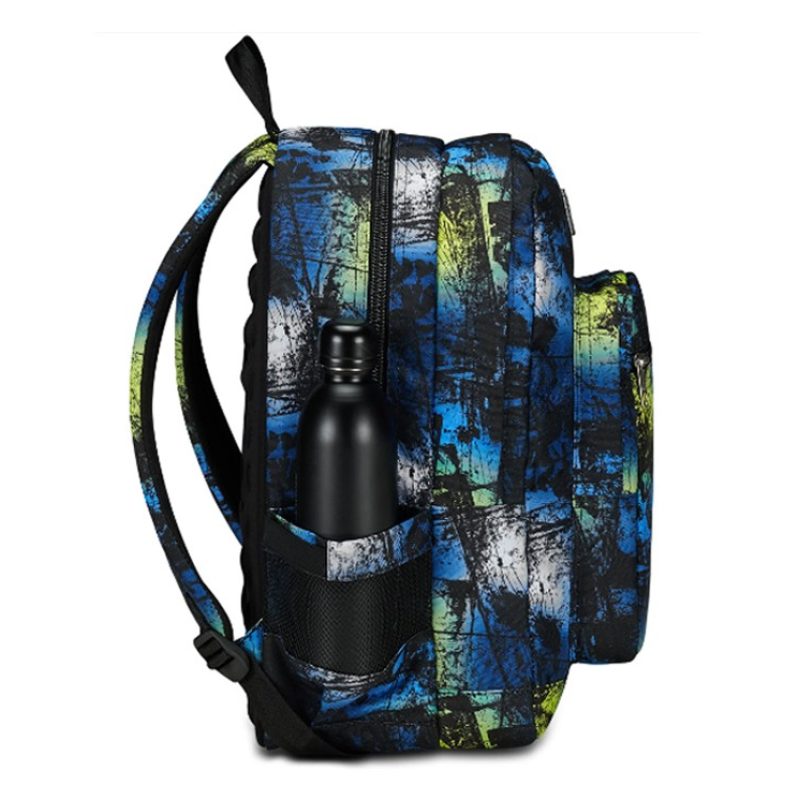 Seven Seven Zaino Scuola Doppio Scomparto Freethink boy Ocean Blue ...