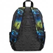 Seven Zaino Scuola Doppio Scomparto Freethink boy Ocean Blue  33x44x20 cm
