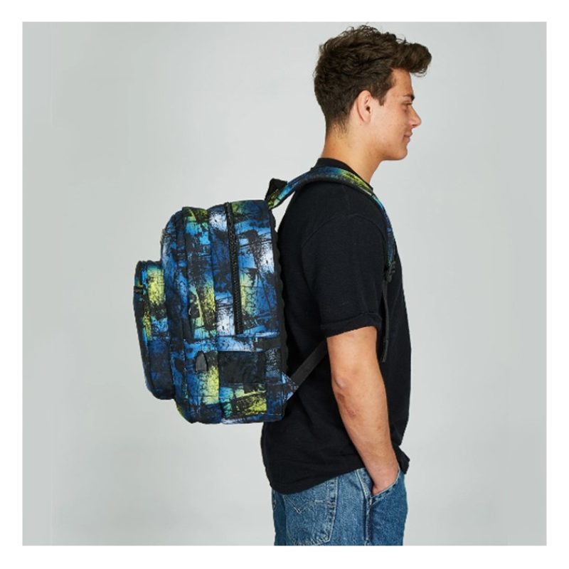 Seven Seven Zaino Scuola Doppio Scomparto Freethink boy Ocean Blue ...