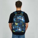 Seven Zaino Scuola Doppio Scomparto Freethink boy Ocean Blue  33x44x20 cm