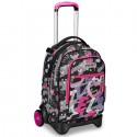 Zaino Trolley Jack 2 maxi Ruote Seven Draft Heart per scuola zaino staccabile