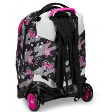 Seven Zaino Trolley Jack 2 Maxi Ruote Seven Draft Heart per Scuola ...