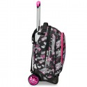 Zaino Trolley Jack 2 maxi Ruote Seven Draft Heart per scuola zaino staccabile
