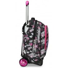 Seven Zaino Trolley Jack 2 Maxi Ruote Seven Draft Heart per Scuola ...