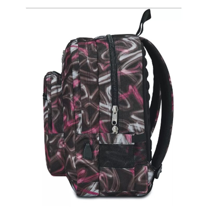 Seven Seven Zaino Scuola Doppio Scomparto Freethink Girl - Rosa vio...
